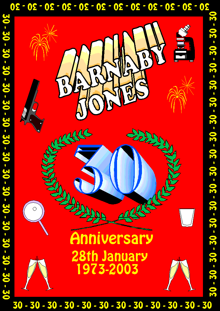 Barnaby Jones 30th Anniversary 